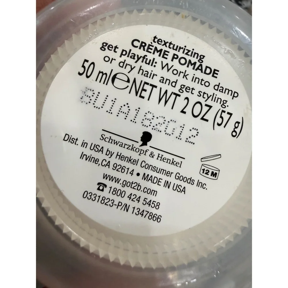 got2b Playful Texturizing Pomade 2oz Discontinued Hair‎ Styling Matte Texture